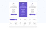 Rexhost Hosting PSD Theme Kleiner Screenshot PSD Vorlage namens "Rexhost Hosting"