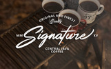 Rotters Schriftart Theme Kleiner Screenshot Schriftart namens "Rotters"