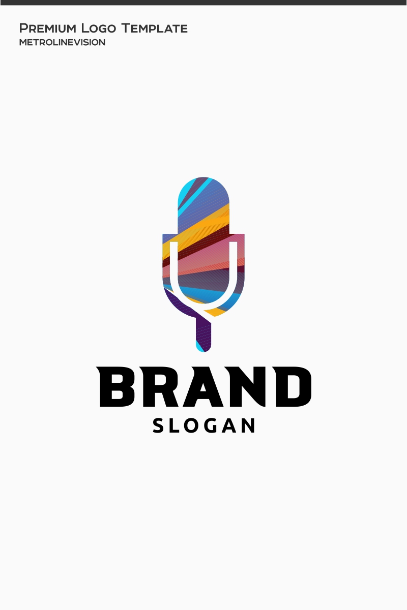 Microphone Logo Template 77669