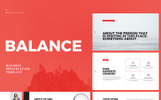 Balance Premium Motyw PowerPoint Mały zrzut ekranu Szablon PowerPoint Balance #82220