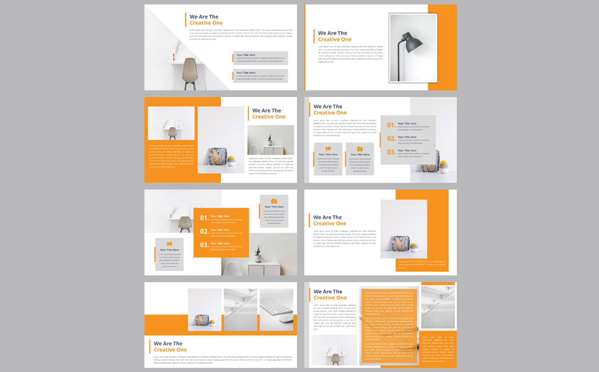 Business Profile Professional PPTX Theme Small Screenshot Business Profile PowerPoint Template