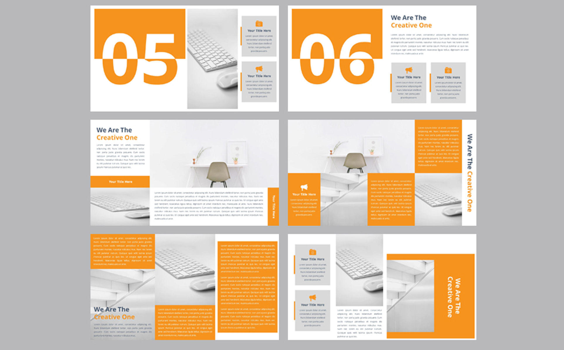 Business Profile Professional PPTX Theme Small Screenshot Business Profile PowerPoint Template