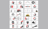 Fashion Plantilla PowerPoint Captura de Pantalla Pequeña Plantilla PowerPoint para Sitio de Gráficos