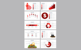 The Cage - Multipurpose Plantilla PowerPoint Captura de Pantalla Pequeña Plantilla PowerPoint para Sitio de Gráficos