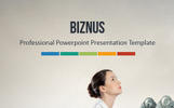 Biznus Powerpoint šablona Malý screenshot PowerPoint šablona "Biznus"
