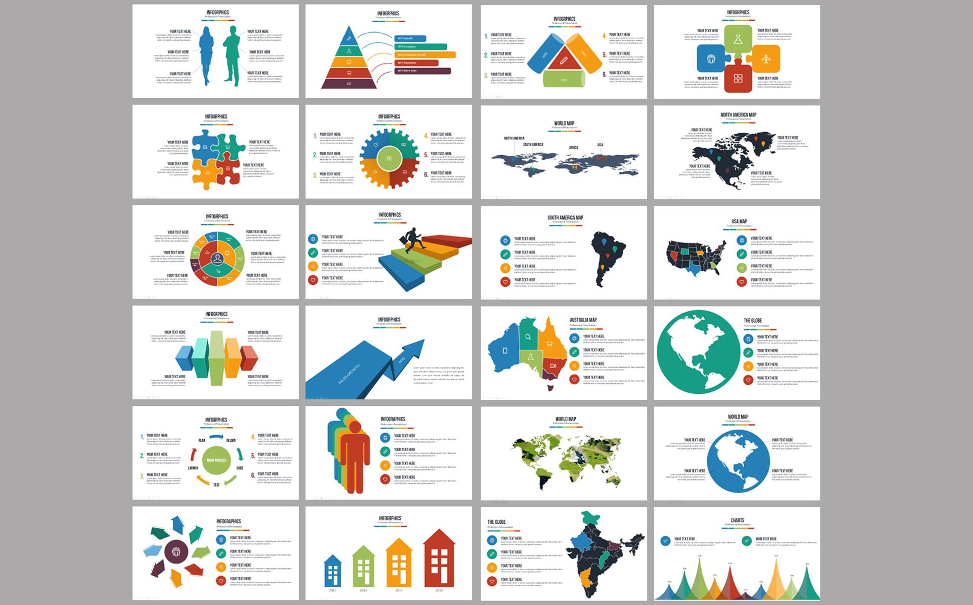 Sales report template ppt picture