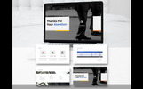 Corporate Business Proposal - PowerPoint Theme Kleiner Screenshot PowerPoint Vorlage namens "Corporate Business Proposal -"
