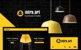 Intra - Furniture Art & Crafts Premium Motyw PrestaShop Mały zrzut ekranu Responsywny szablon PrestaShop Intra - Furniture Art & Crafts #79352