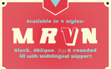 Marvin black Szablon Font Mały zrzut ekranu Font Marvin black #74393