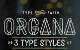Organa - Font Template Small Screenshot Organa - Font