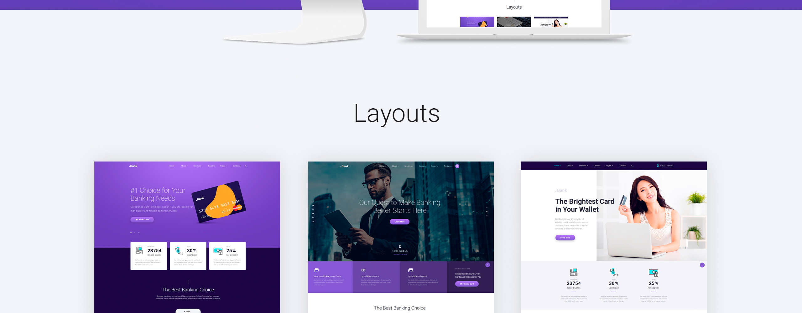 финансы и банковское дело многостраничный шаблон сайта bootstrap 4