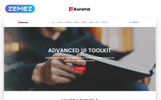 Aurona - Business Responsive HTML Premium Szablon Landing Page Mały zrzut ekranu Responsywny szablon Landing Page Aurona - Business Responsive HTML #68859