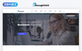 Management Company - Elegant Business Consulting Company 奖金 网页主题 小的屏幕截图 "Management Company - Elegant Business Consulting Company" 响应式网页模板
