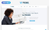 Promo - Advertising Agency Multipage HTML5 奖金 网页主题 小的屏幕截图 "Promo - Advertising Agency Multipage HTML5" 响应式网页模板