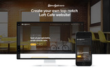 Lunar Cafe - Cafe & Restaurant Elementor 响应式 WordPress模板 小的屏幕截图 Lunar Cafe - 咖啡馆&餐馆 Elementor WordPress Theme