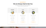 Restaurant - Cafe & Restaurant Services HTML5 Premium Szablon Landing Page Mały zrzut ekranu Responsywny szablon Landing Page Restaurant - Cafe & Restaurant Services HTML5 #69947
