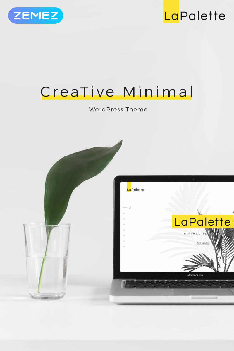 La Palette - Creative Minimal Elementor WordPress Theme