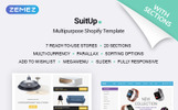 SuitUP - Multipurpose Online Store Bootstrap Szablon Shopify Mały zrzut ekranu Responsywny szablon Shopify SuitUP - Multipurpose Online Store #70679