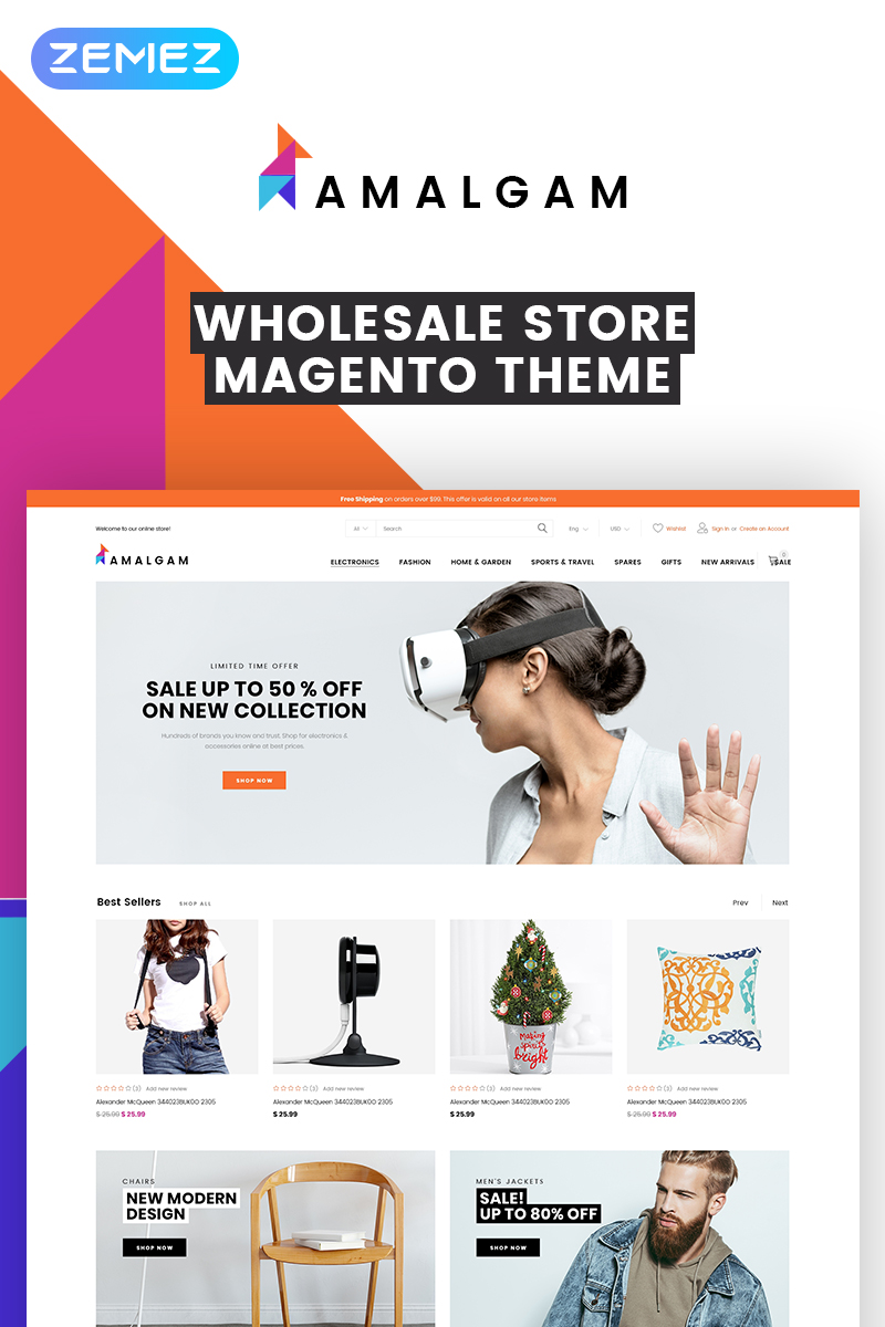 Amalgam - Wholesale Magento Theme Amalgam - Wholesale Magento Theme