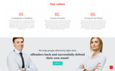 Justeco - Fancy Law Firm HTML Premium Szablon Landing Page Mały zrzut ekranu Responsywny szablon Landing Page Justeco - Fancy Law Firm HTML #73451