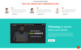 Justeco - Fancy Law Firm HTML Premium Szablon Landing Page Mały zrzut ekranu Responsywny szablon Landing Page Justeco - Fancy Law Firm HTML #73451