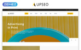 Upseo - Advertising HTML Bootstrap Motyw Landing Page Mały zrzut ekranu Responsywny szablon Landing Page Upseo - Advertising HTML #73650