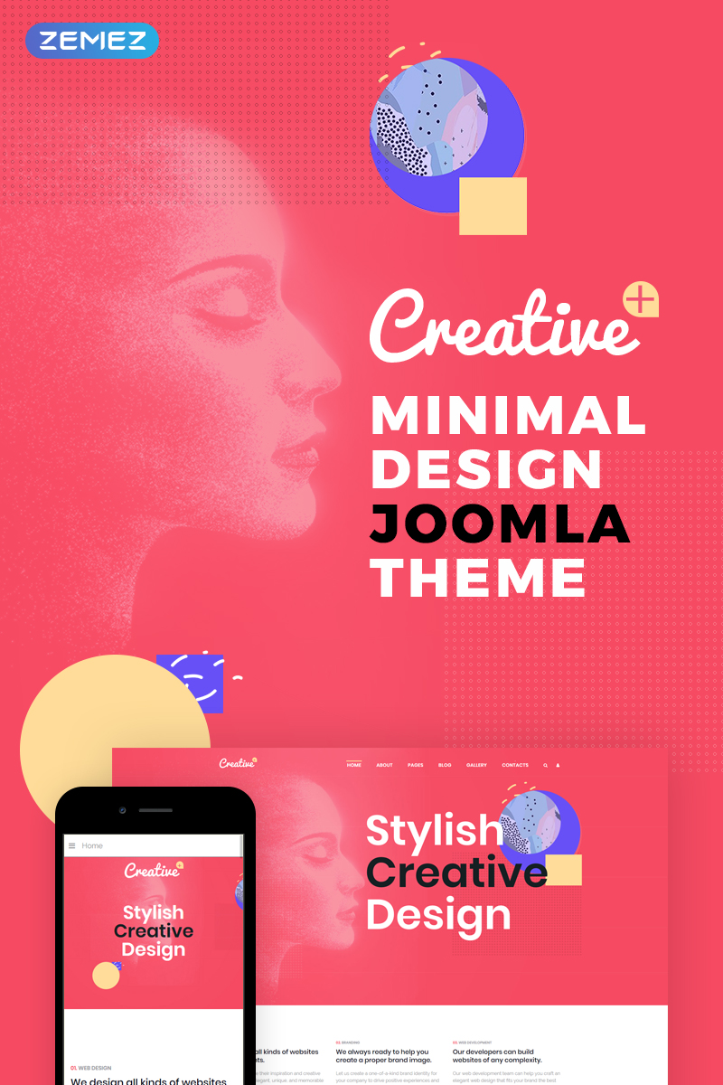 Creative - Web Design Studio Joomla Template Creative - Web Design Studio Joomla Template