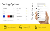 Wubba - Home Electronics Responsivo Plantilla Magento Captura de Pantalla Pequeña Tema Magento para Sitio de Electrónica