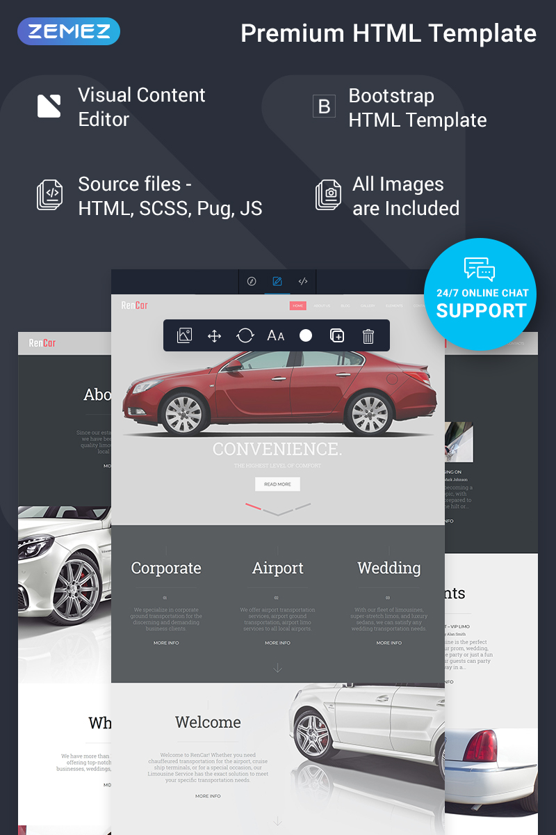 car multipage ready to