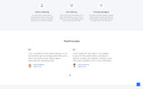 Aqua - Water Clean HTML Bootstrap Responsywne Motyw Landing Page Mały zrzut ekranu Responsywny szablon Landing Page Aqua - Water Clean HTML Bootstrap #77532