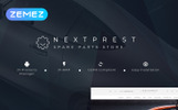 Nextprest - Spare Parts Store Clean Bootstrap Ecommerce Responsywne Motyw PrestaShop Mały zrzut ekranu Responsywny szablon PrestaShop Nextprest - Spare Parts Store Clean Bootstrap Ecommerce #78296