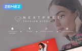 Nextprest - Fashion Store Clean Bootstrap Ecommerce Responsywne Motyw PrestaShop Mały zrzut ekranu Responsywny szablon PrestaShop Nextprest - Fashion Store Clean Bootstrap Ecommerce #78550