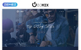 JD Mix - Music Festival Creative HTML Bootstrap Premium Szablon Landing Page Mały zrzut ekranu Responsywny szablon Landing Page JD Mix - Music Festival Creative HTML Bootstrap #79307