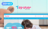 Toyster - Toy Store Clean Bootstrap Ecommerce Responsywne Szablon PrestaShop Mały zrzut ekranu Responsywny szablon PrestaShop Toyster - Toy Store Clean Bootstrap Ecommerce #79333