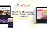 ToysStore - Kids Play Games Store Clean Bootstrap Responsywne Motyw PrestaShop Mały zrzut ekranu Responsywny szablon PrestaShop ToysStore - Kids Play Games Store Clean Bootstrap #79730