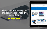 iStore - Electronics Shop Clean Bootstrap Ecommerce Responsywne Motyw PrestaShop Mały zrzut ekranu Responsywny szablon PrestaShop iStore - Electronics Shop Clean Bootstrap Ecommerce #79904