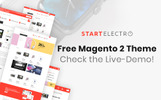 StartElectro - FREE eCommerce Magento Template Small Screenshot StartElectro - FREE eCommerce Magento Theme