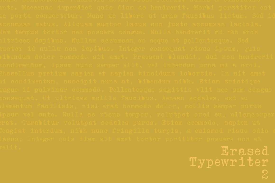 Download Шрифт "Erased Typewriter2 Font" / Erased Typewriter2 Font - Шрифт на тему графика antiqued,monospace,antique,brochures,business text,commercial,dynamic,fax,grunge,headline,label,legible,machine,monoline,vintage,typewriter,slab serif,serif,revival,retro