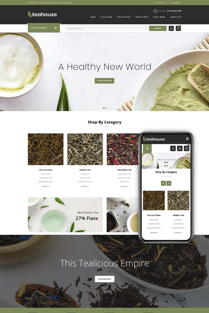 Teahouse - Multipurpose PrestaShop Theme Teahouse - Multipurpose PrestaShop Theme