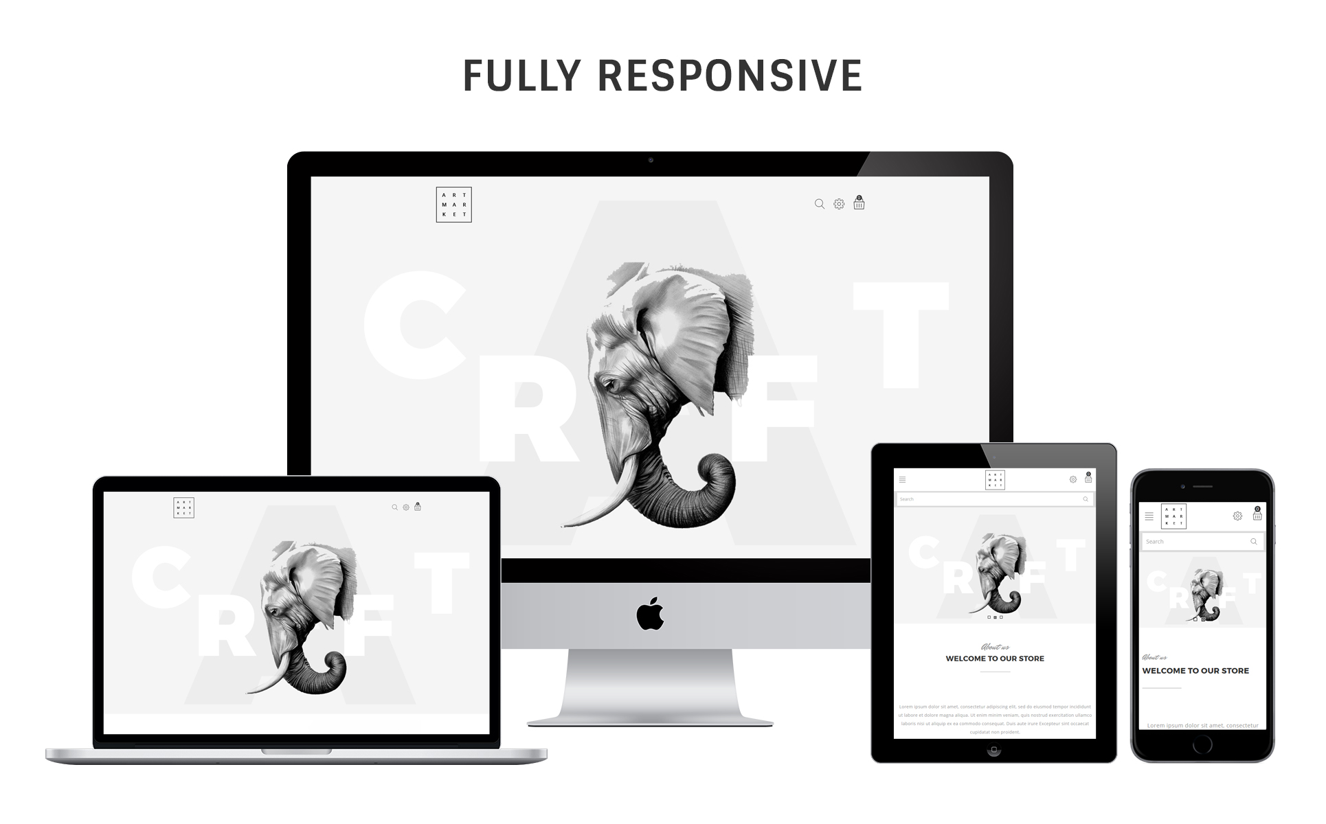 Art Market - Responsive OpenCart Template Art Market - OpenCart Template