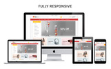 Unistone Mega Store - Responsive Bootstrap OpenCart主题 小的屏幕截图 "Unistone Mega Store - Responsive" BootstrapOpenCart模板