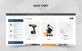 Powertool Responsive opencart teması Küçük Ekran Görüntüsü Responsive Powertool Opencart Şablon