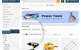 Powertool Responsive opencart teması Küçük Ekran Görüntüsü Responsive Powertool Opencart Şablon