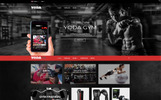 Yoda Gym Sports Shopify тема Маленький скріншот "Yoda Gym Sports" - Shopify шаблон