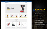 Gravity - Responsive 3 响应式 OpenCart模板 小的屏幕截图 "Gravity - Responsive 3" 响应式OpenCart模板