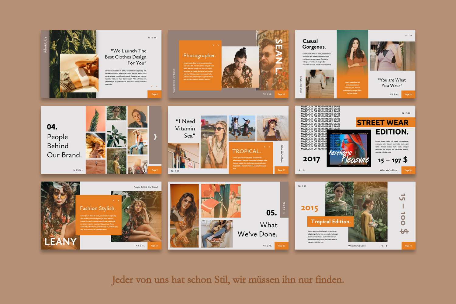 Nims. Brand Beautiful PPT Template Small Screenshot Nims. Brand PowerPoint Template