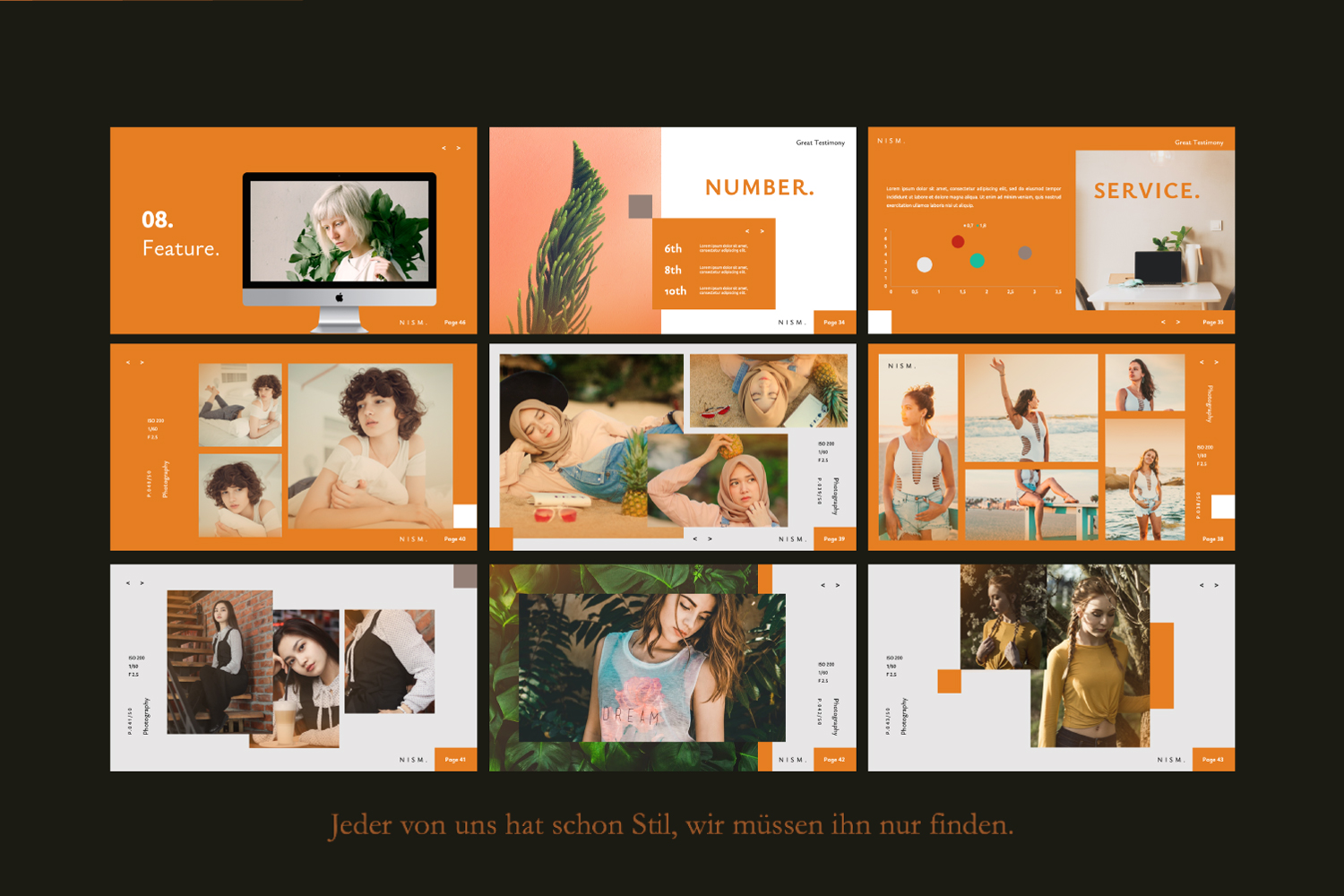 Nims. Brand Beautiful PPT Template Small Screenshot Nims. Brand PowerPoint Template