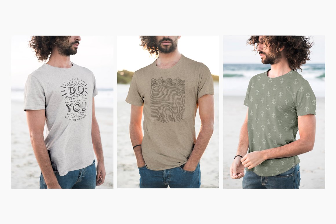 Download T-shirt Design "Male Mockup - T-shirt Design" / Male Mockup - T-shirt Design - T-shirt Design на тему графика mockup,t-shirt,male,ocean,artwork,summer,texture,logo,male-model,australia,byronbay,pacific,sunset,shooting,natural,beauty
