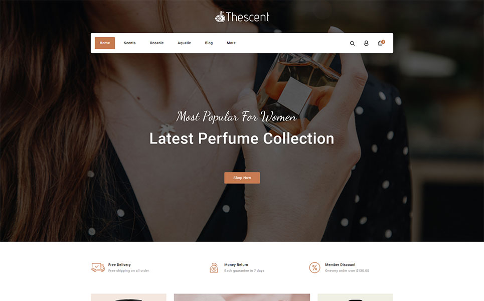 TheScent – Perfume Store PrestaShop Theme