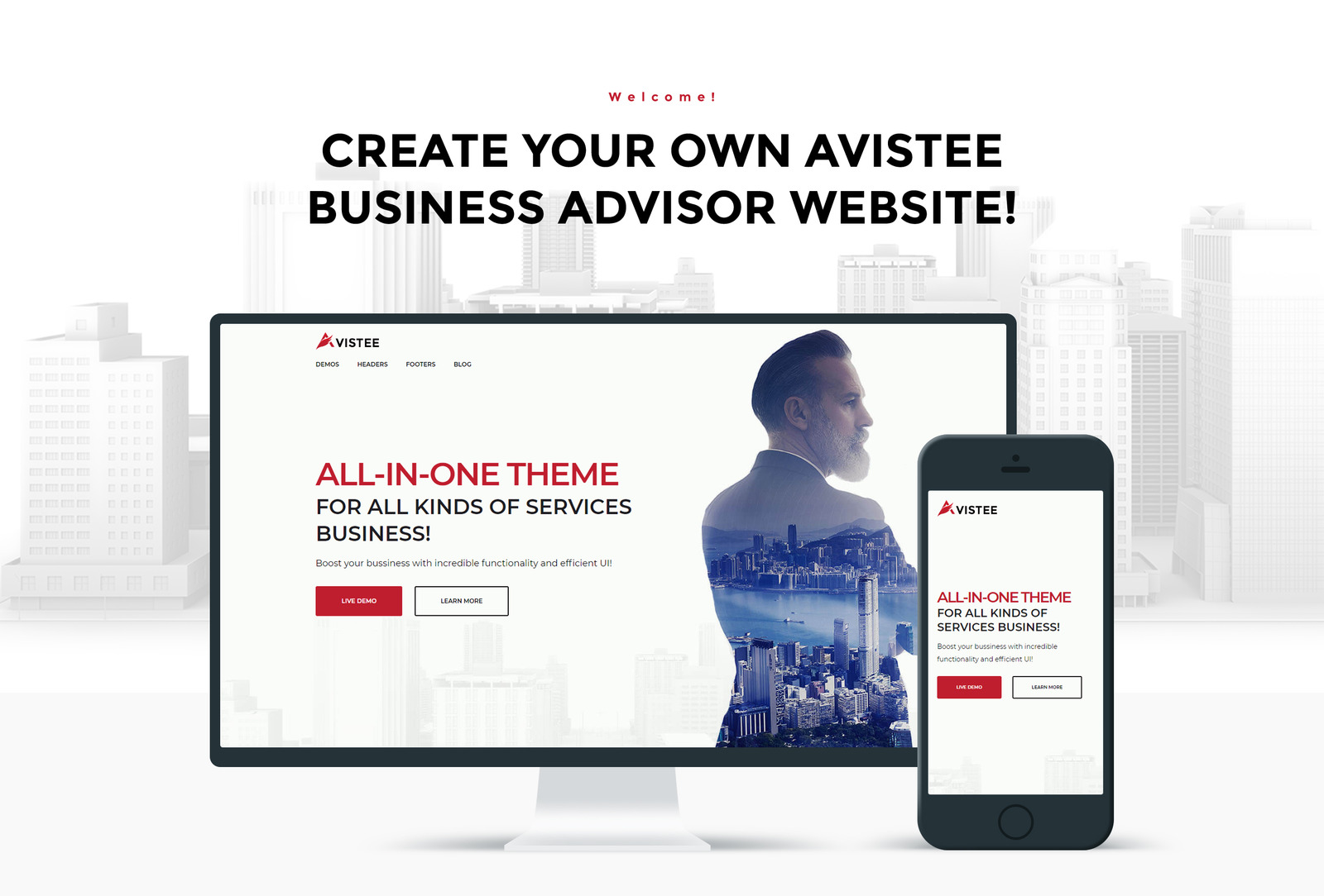 Avistee Business Consulting WordPress Theme - TemplateMonster